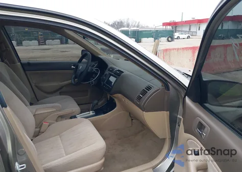 2005 Honda Civic Lx z USA, uszkodzony, nr VIN JHMES16535S002389